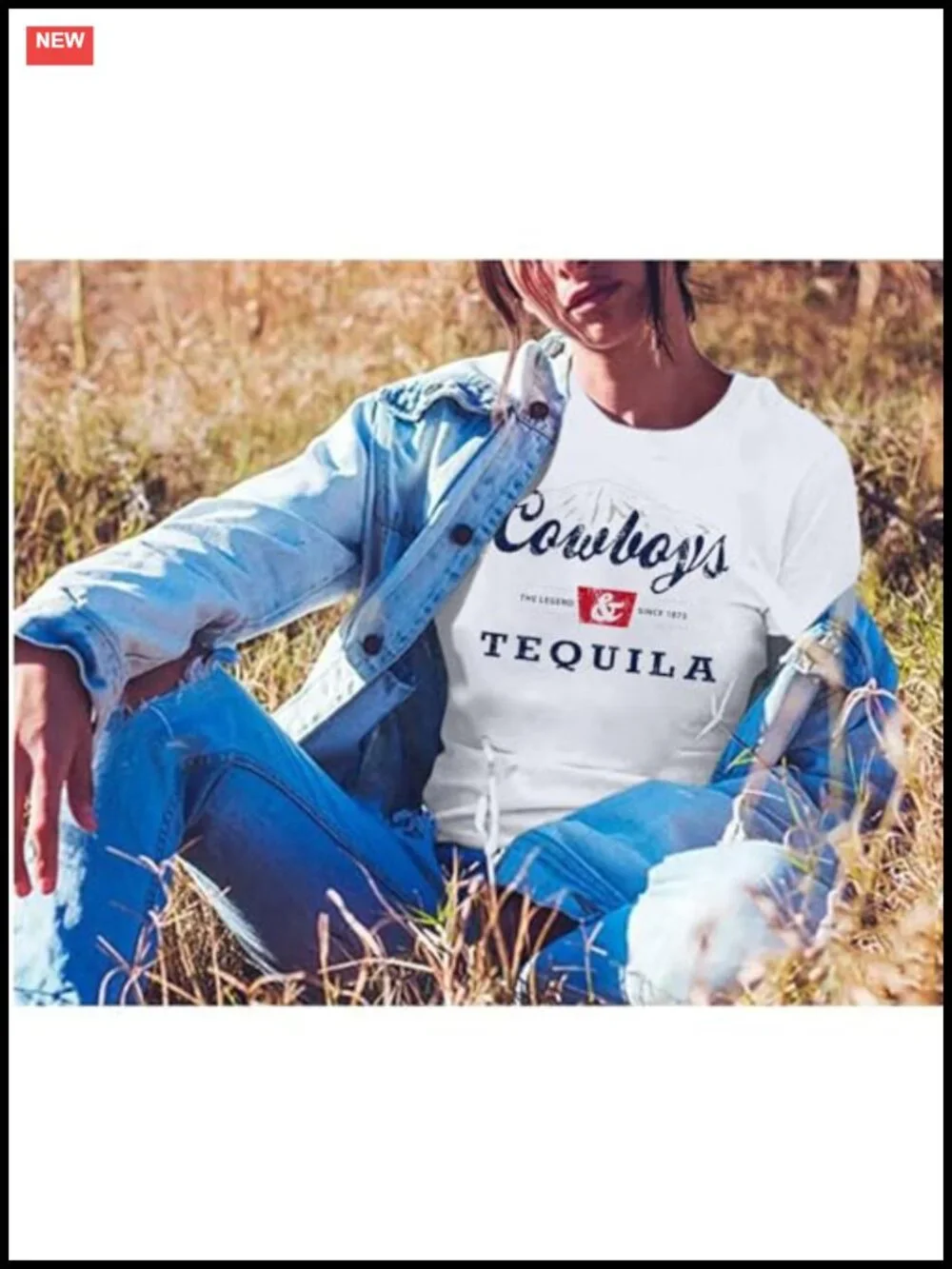 Cowgirl Western Graphic Tee Crew Neck Short Sleeve Country Music Concert Shirt